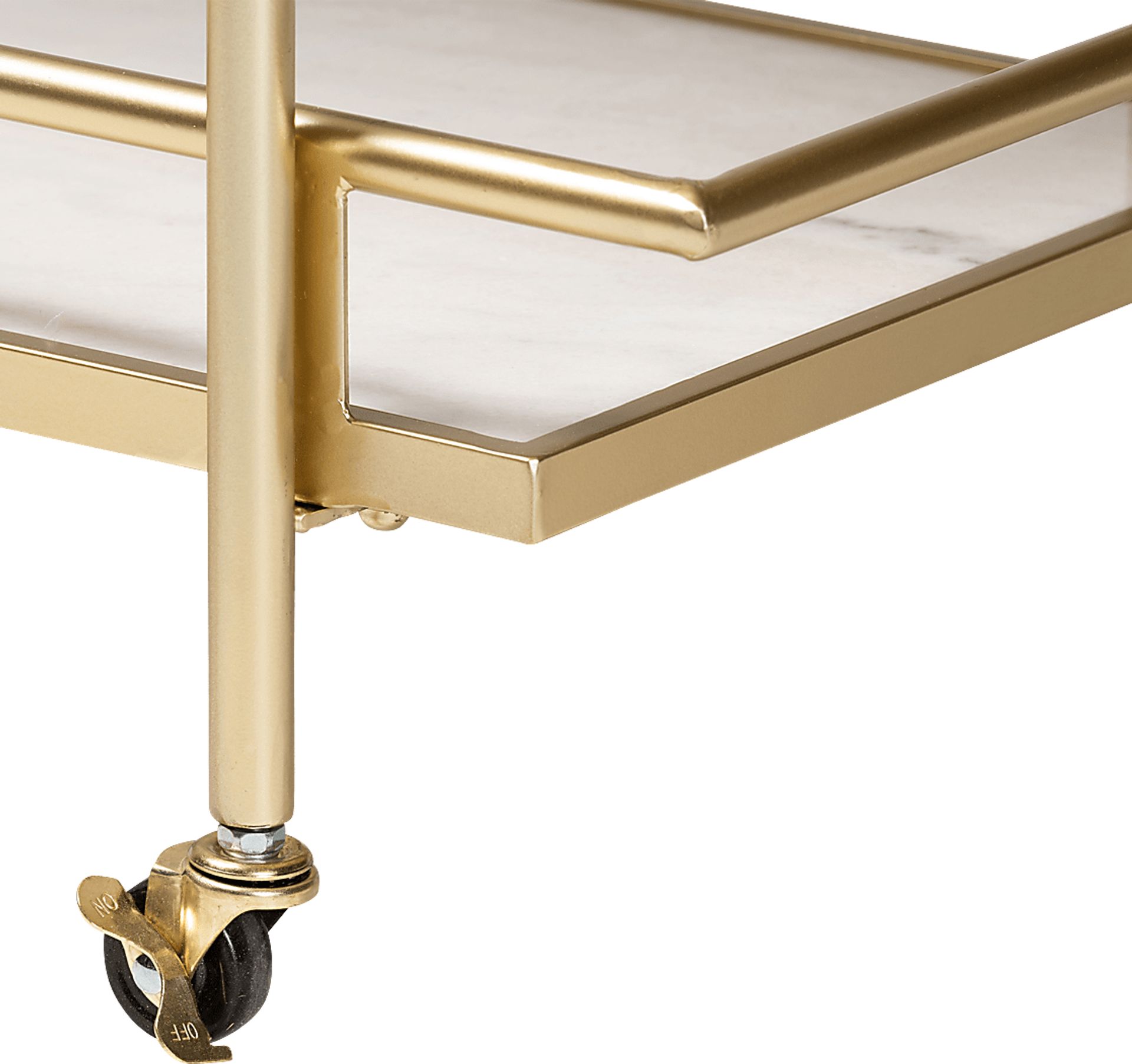 Foeller Gold Bar Cart - Image 7
