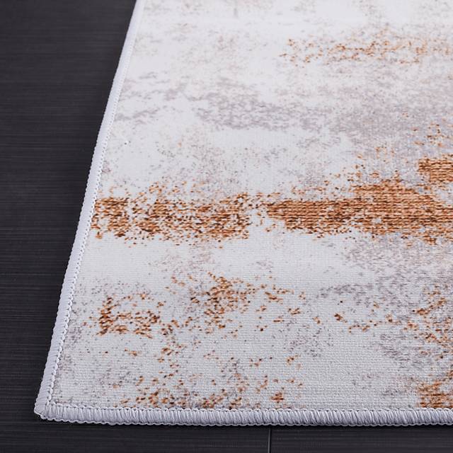 Fogven Gray/Rust 5' x 8' Rug - Thumbnail - Image 3