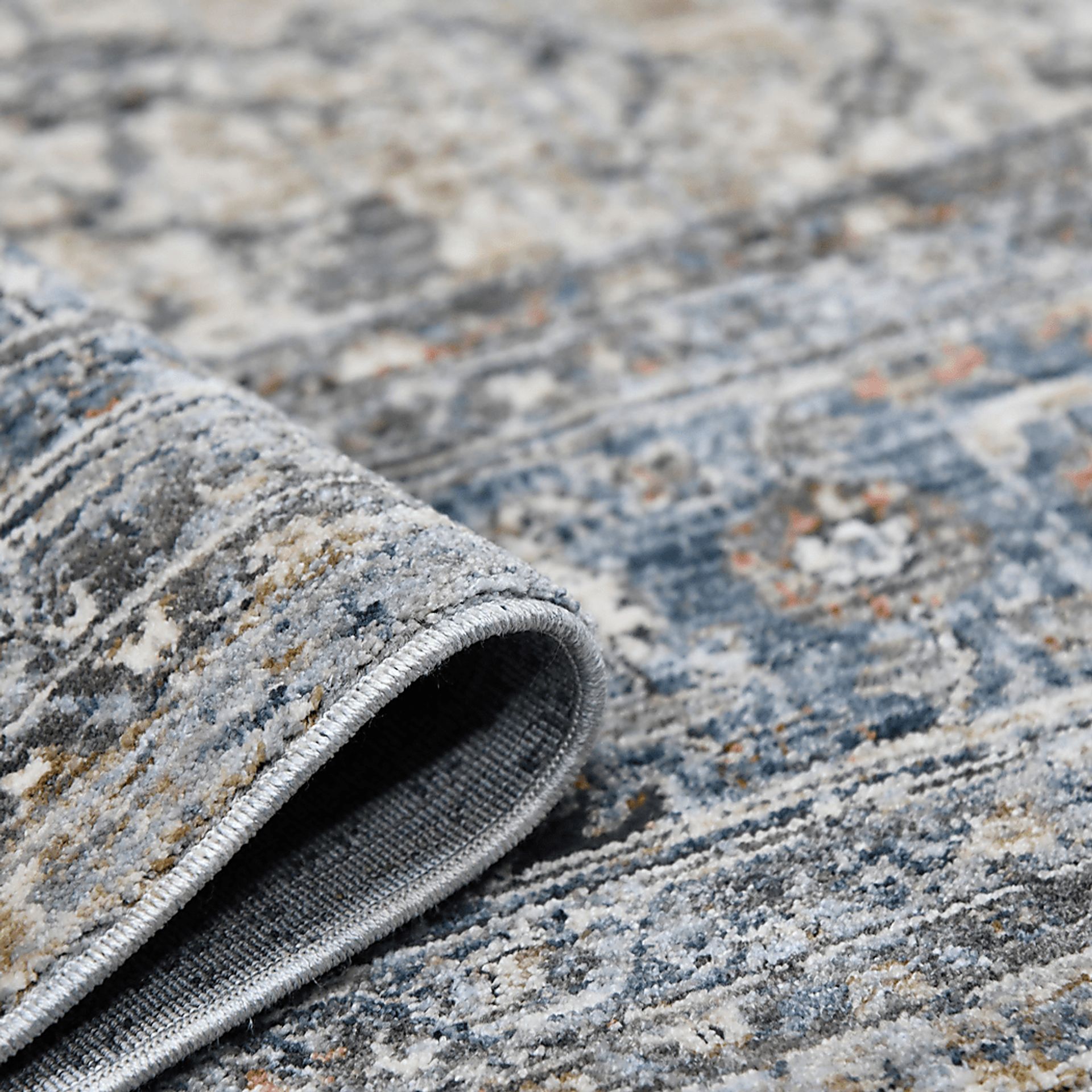 Fohaya Ivory/Gray 5'3 x 7'6 Rug - Image 4