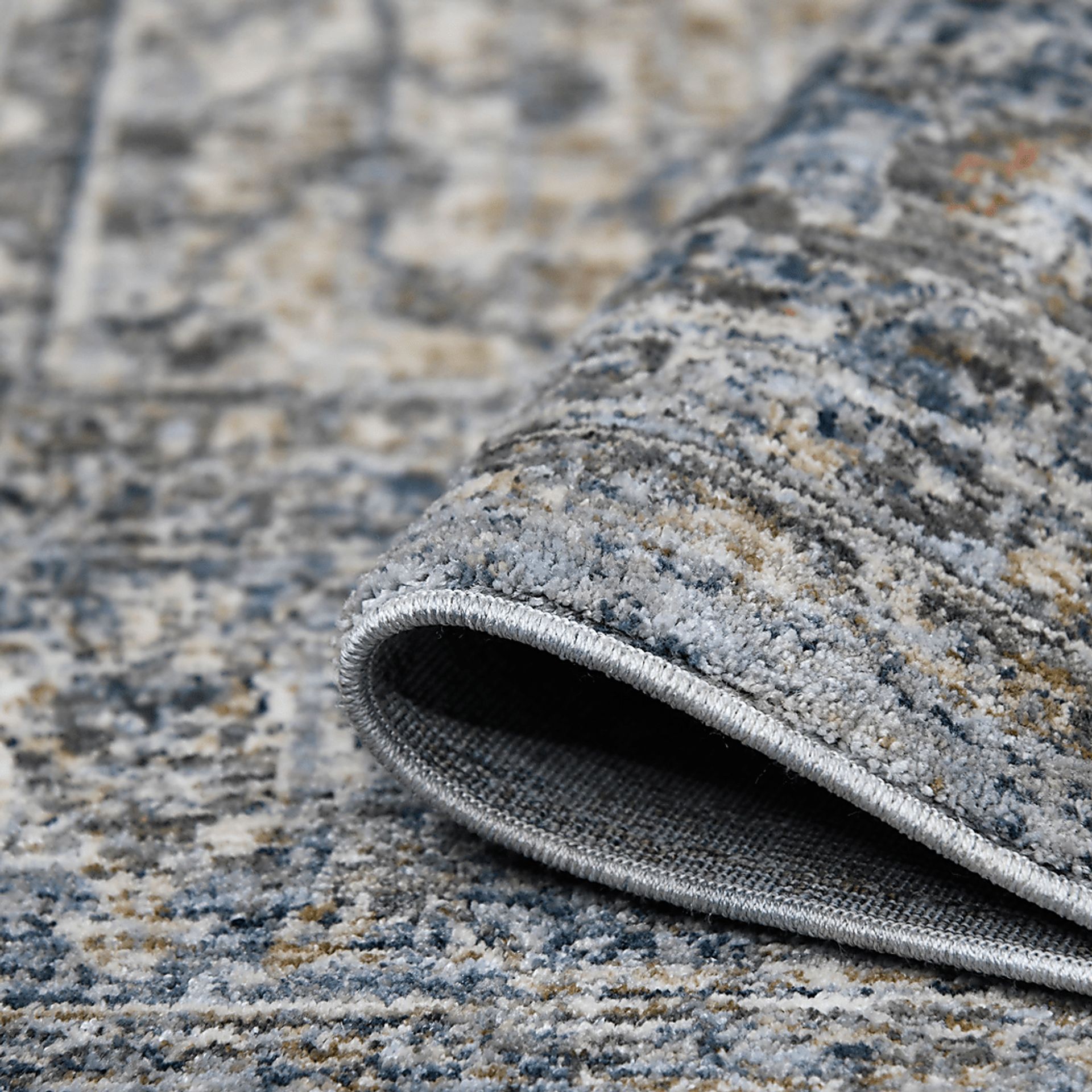 Fohaya Ivory/Gray 5'3 x 7'6 Rug - Image 5
