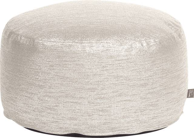Foleshill White Pouf - Thumbnail - Image 1