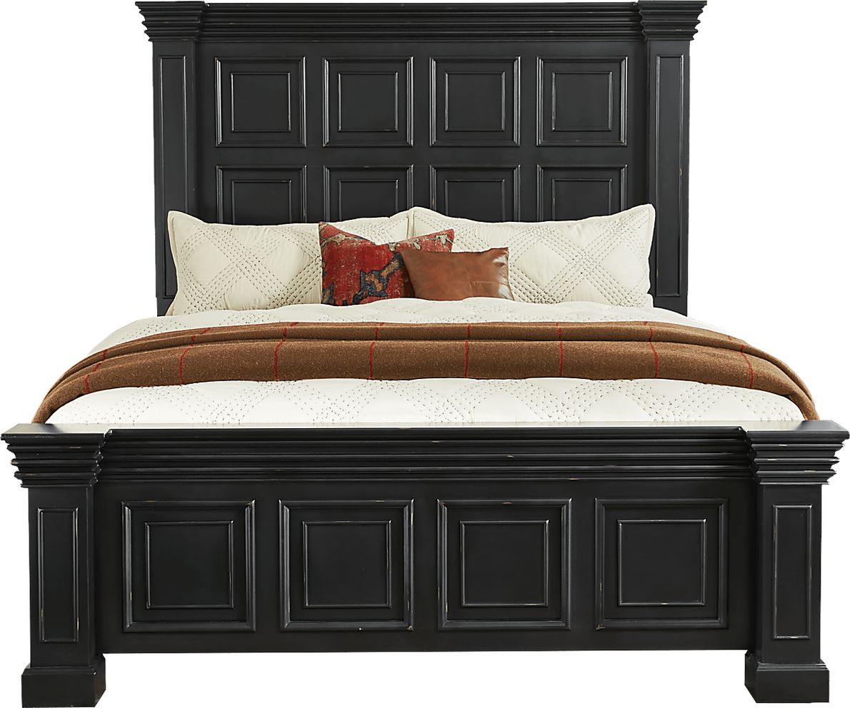 Folkston Bay Black Black,Colors 3 Pc King Bed Rooms To Go