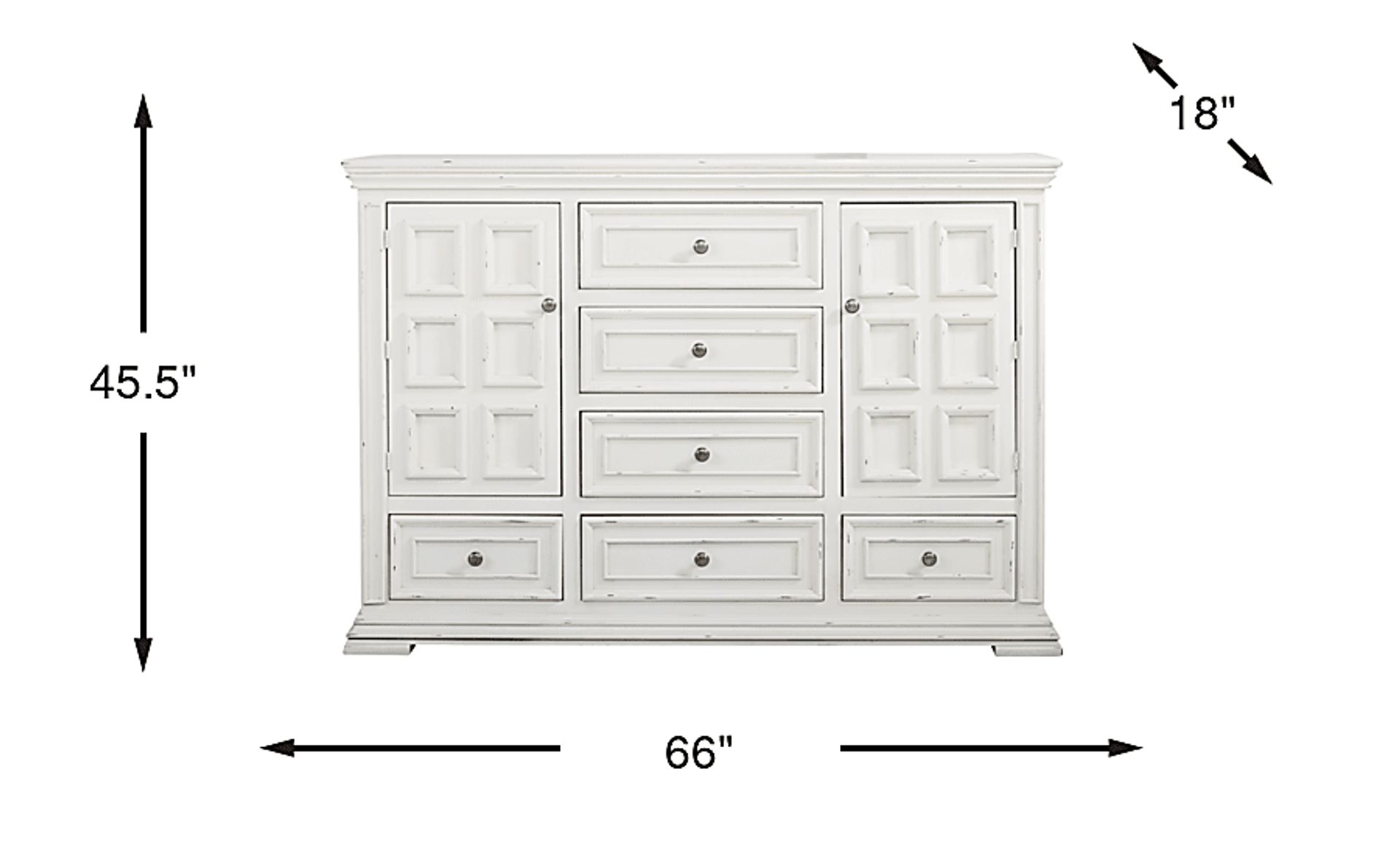 Dimension Image. Please refer to the Dimension Tab on this page for dimension details.