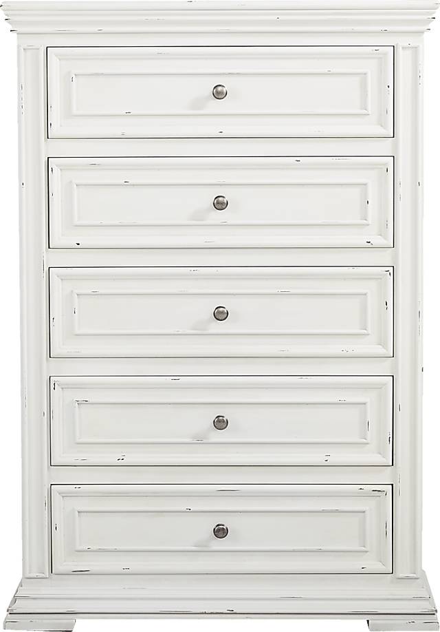 Folkston Bay White 5 Pc Queen Bedroom - Thumbnail - Image 5