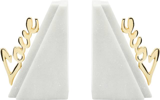 Folkstone White Bookends - Thumbnail - Image 2
