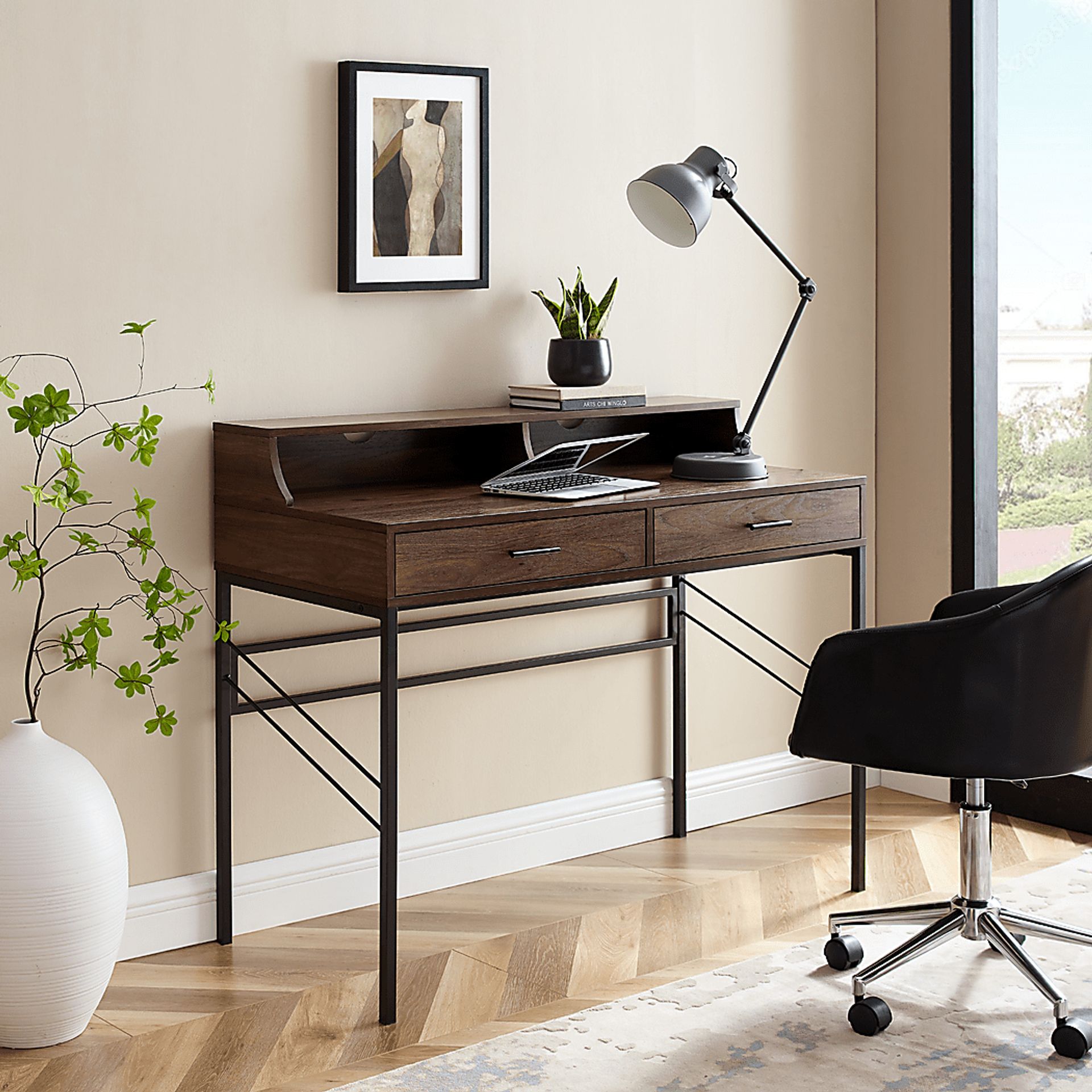 Folmsbee Walnut Desk - Image 3