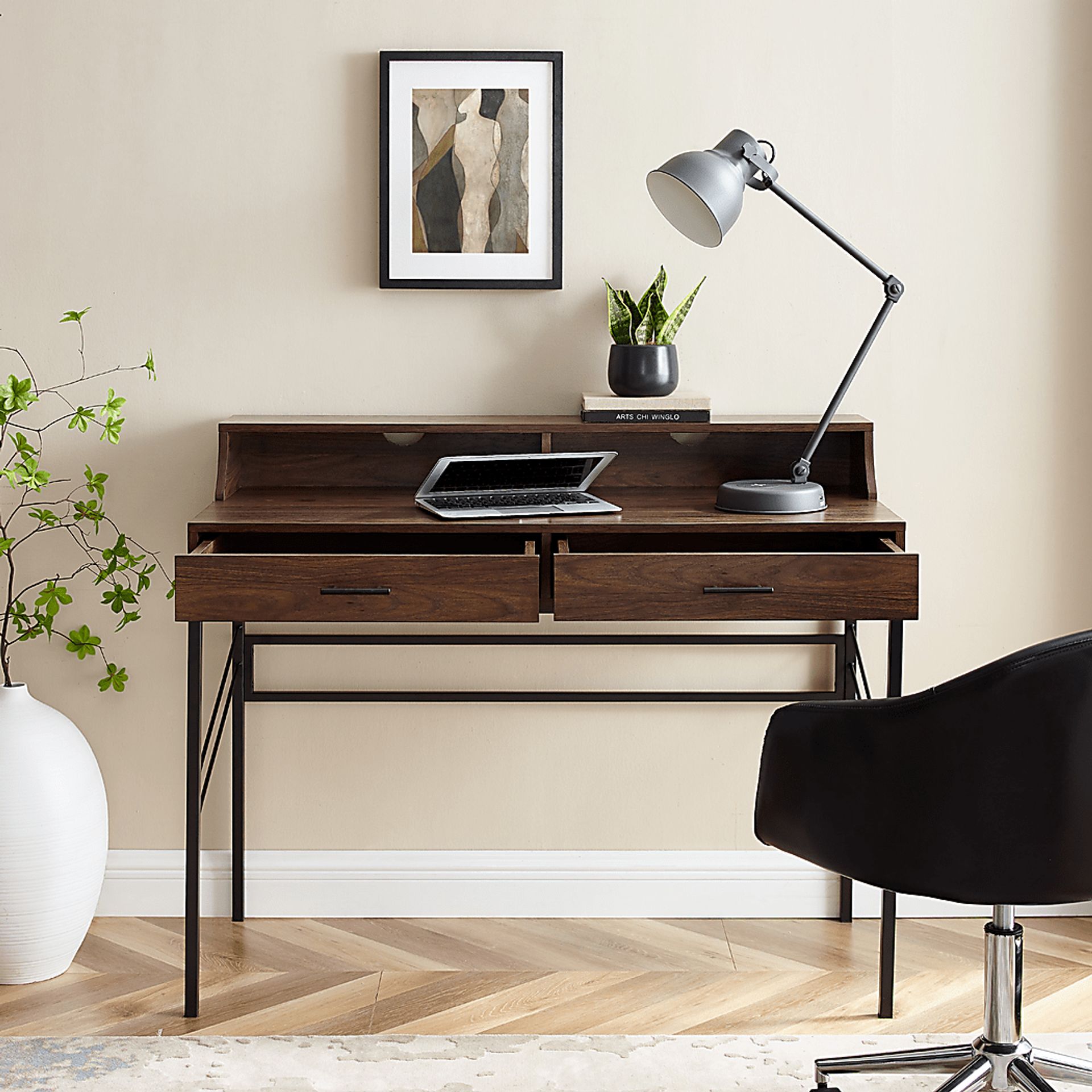 Folmsbee Walnut Desk - Image 5