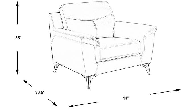 Dimension Image. Please refer to the Dimension Tab on this page for dimension details.