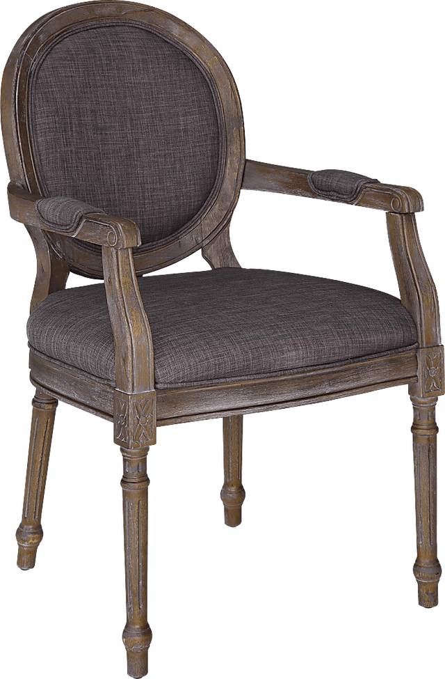 Fondren Gray Accent Chair - Thumbnail - Image 1