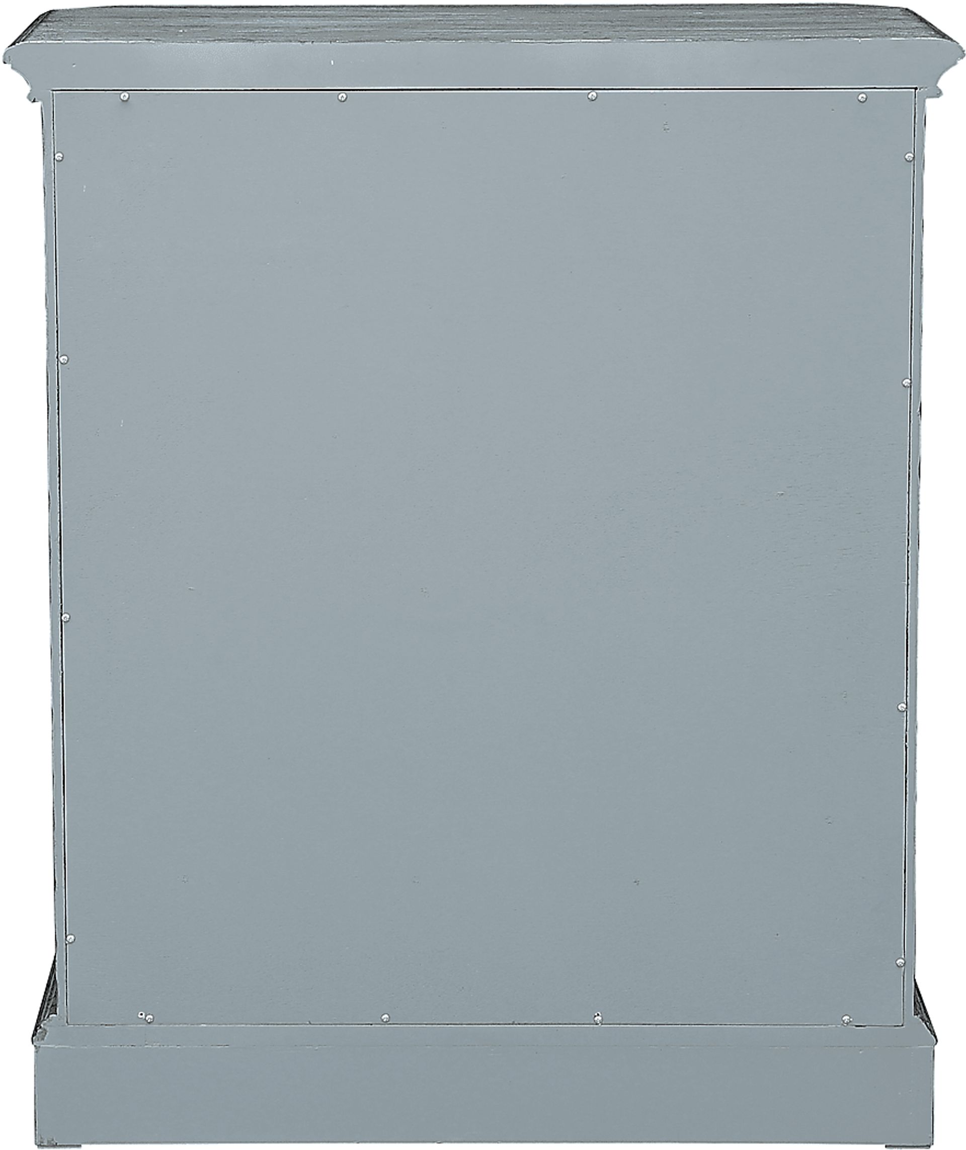 Fonella Gray Wine Cabinet - Image 5