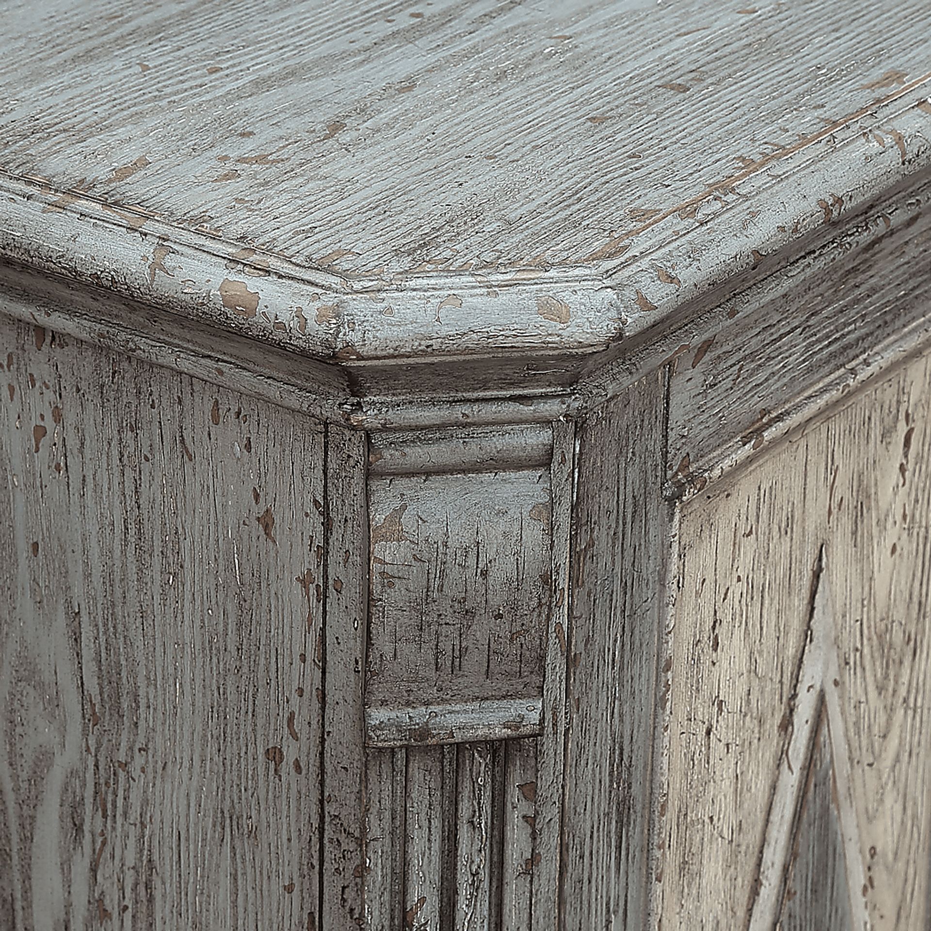 Fonella Gray Wine Cabinet - Image 7