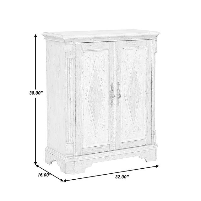 Fonella Gray Wine Cabinet - Thumbnail - Image 9