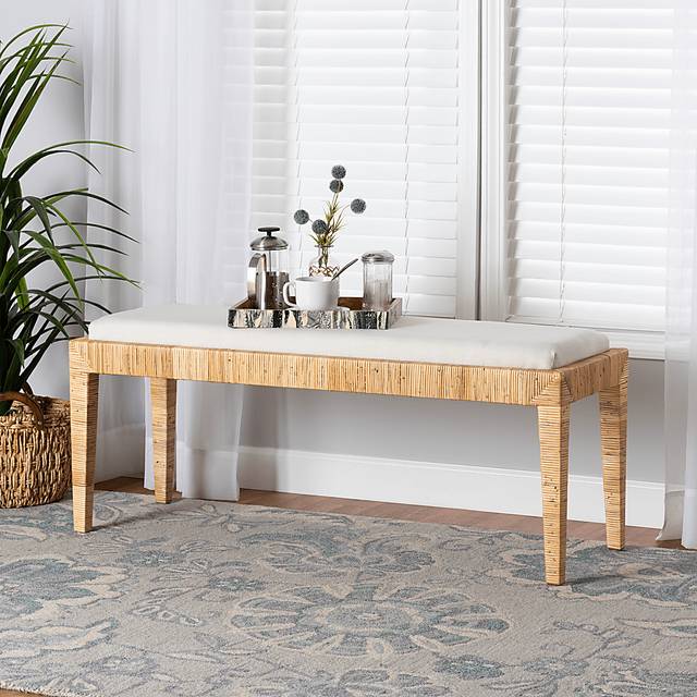 Fonnesbeck Brown Long Bench - Thumbnail - Image 2