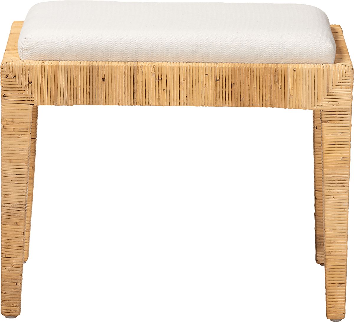 Fonnesbeck Brown Cotton,Polyester Fabric Short Bench | Rooms to Go