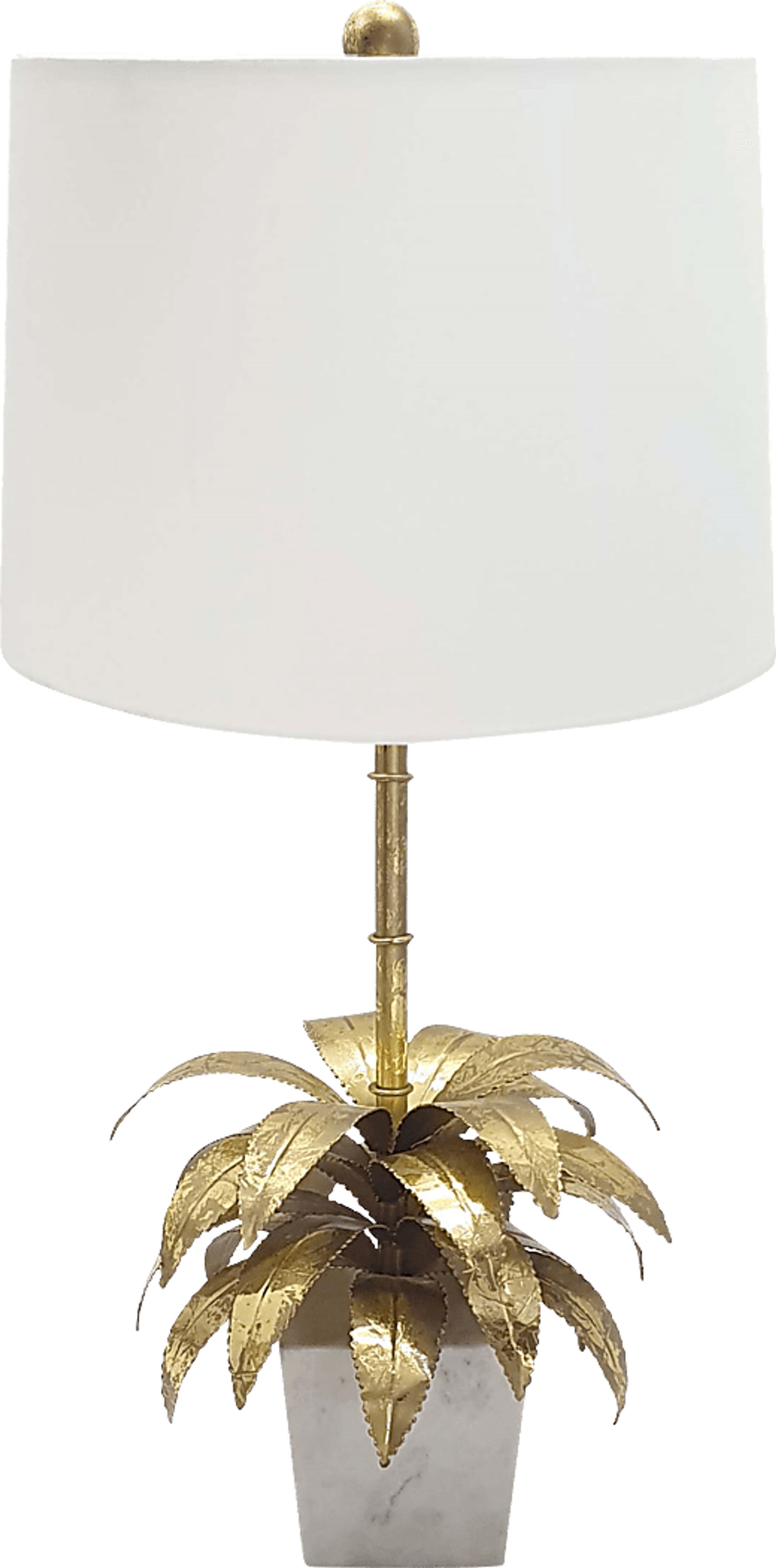Fontana Gate Gold Lamp - Image 1
