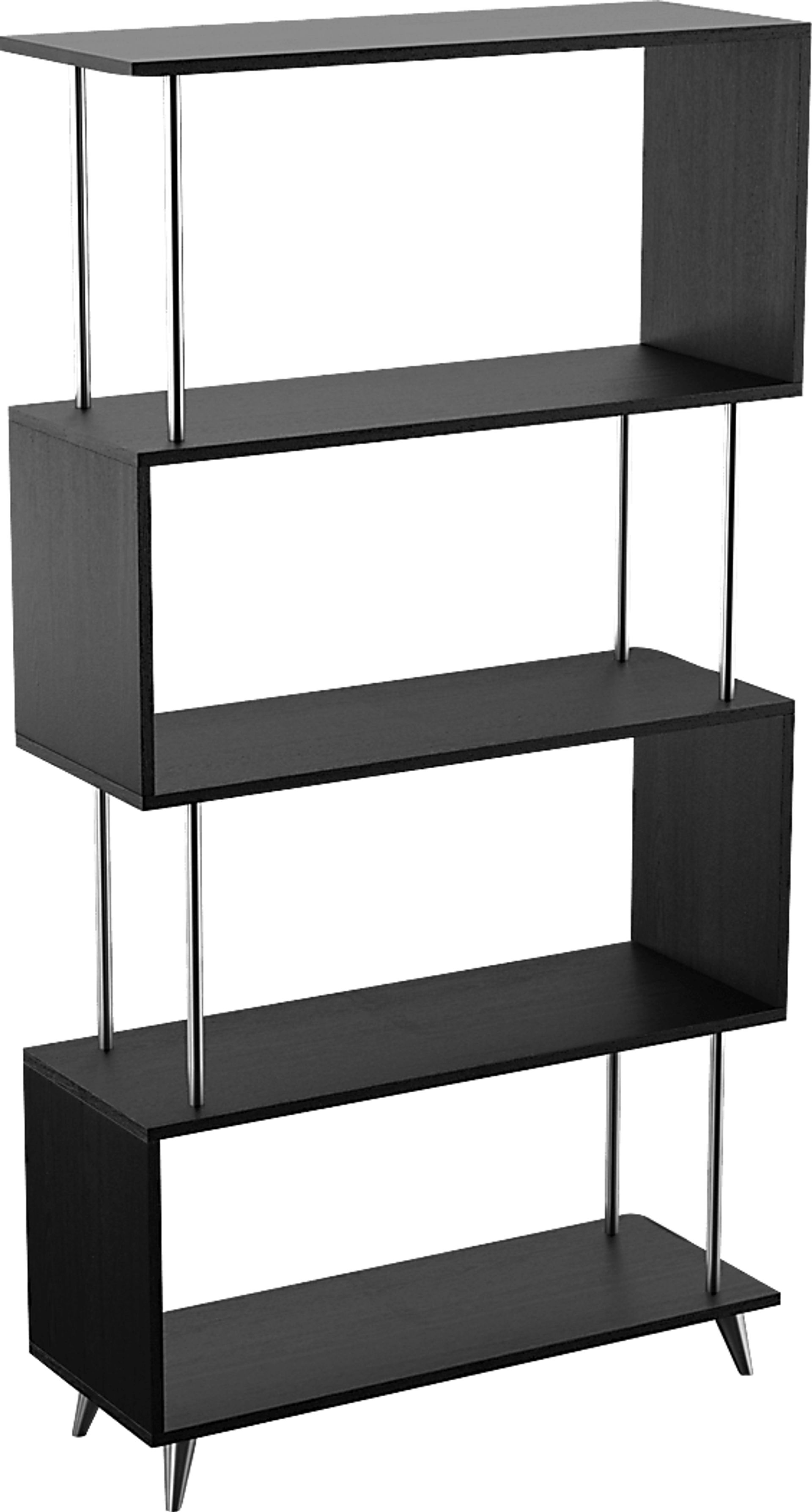Fontenot Black Bookcase - Image 1