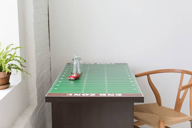Football Field Green Desk with Drawer - Thumbnail - Image 4
