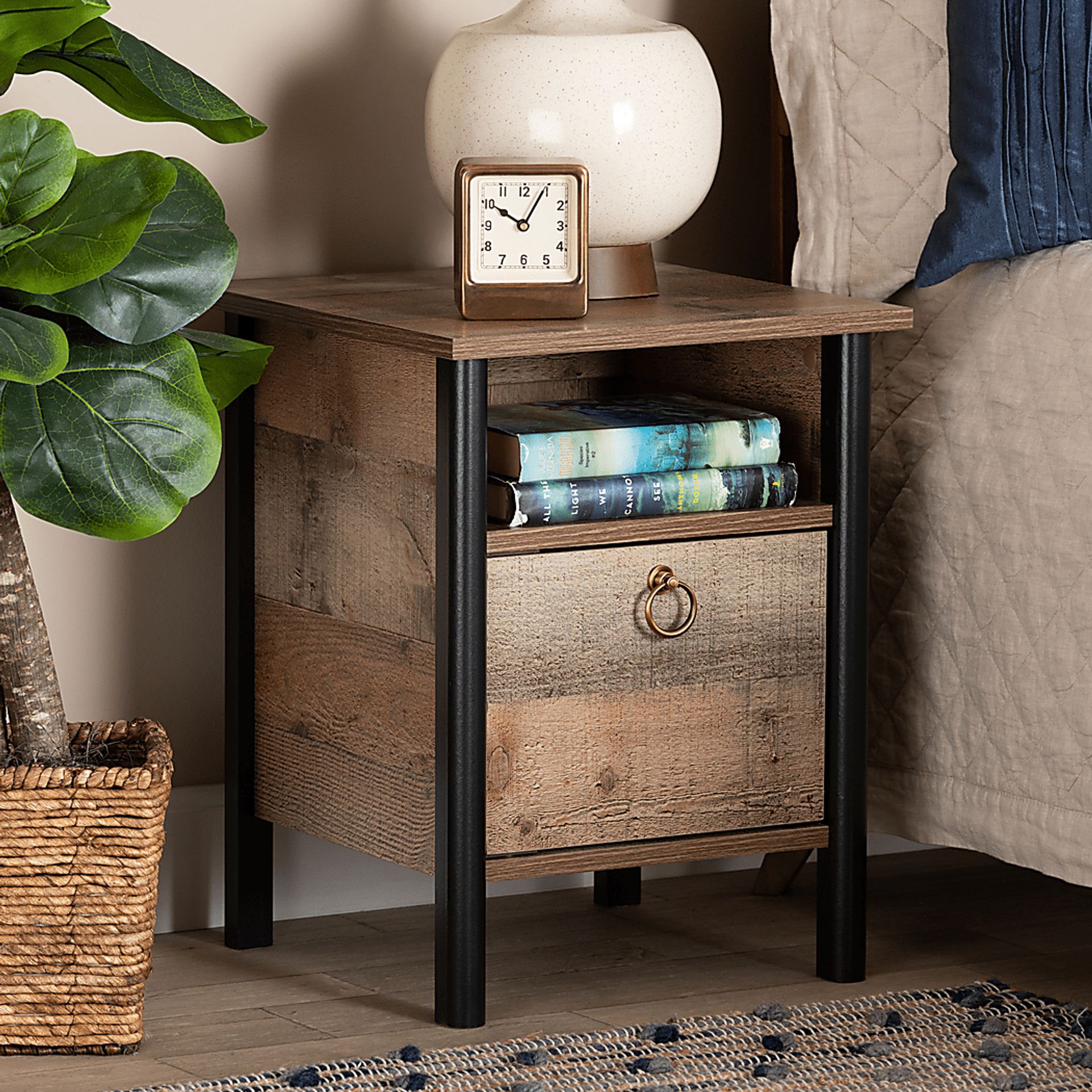Forbell Brown End Table - Image 7
