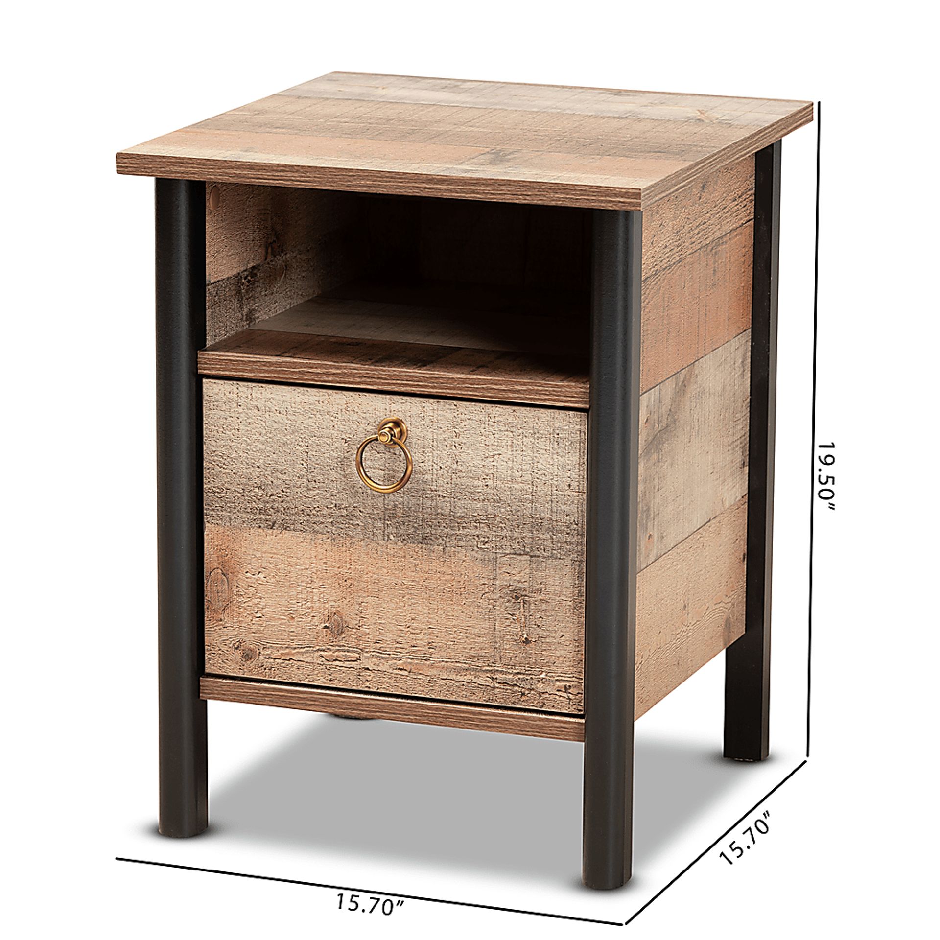 Forbell Brown End Table - Image 9