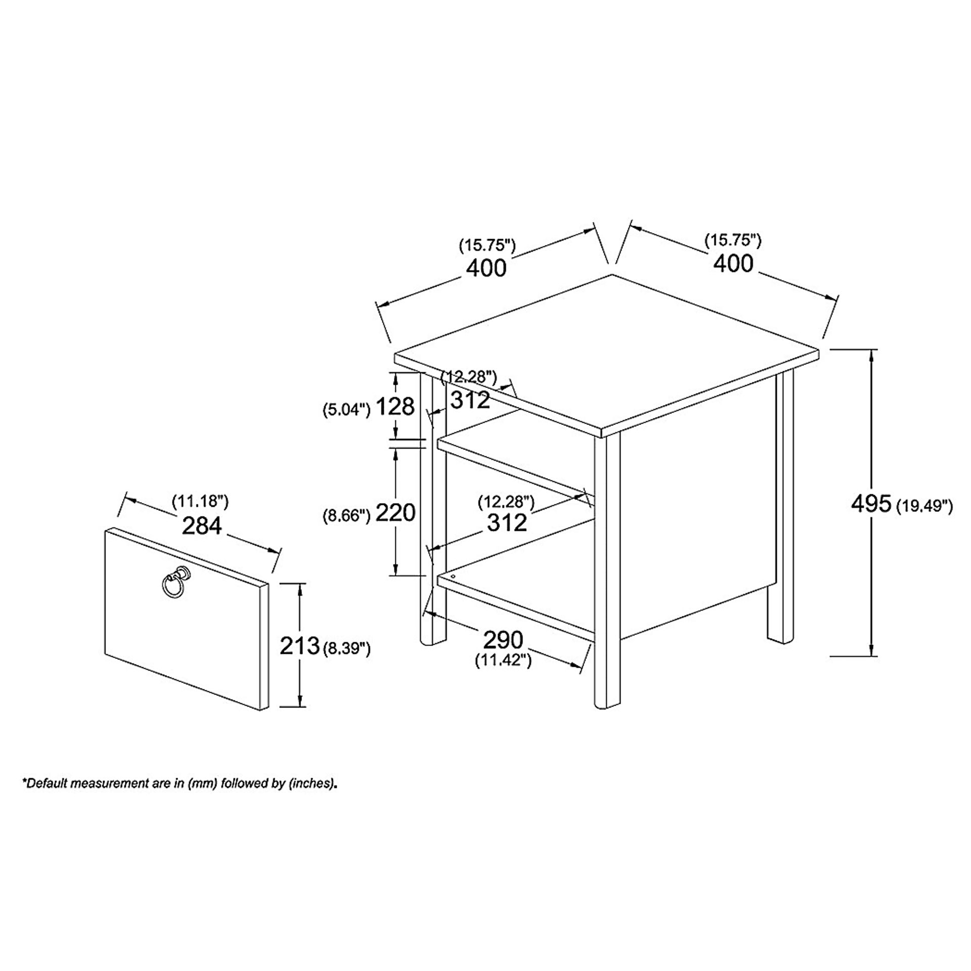 Forbell Brown End Table - Image 10