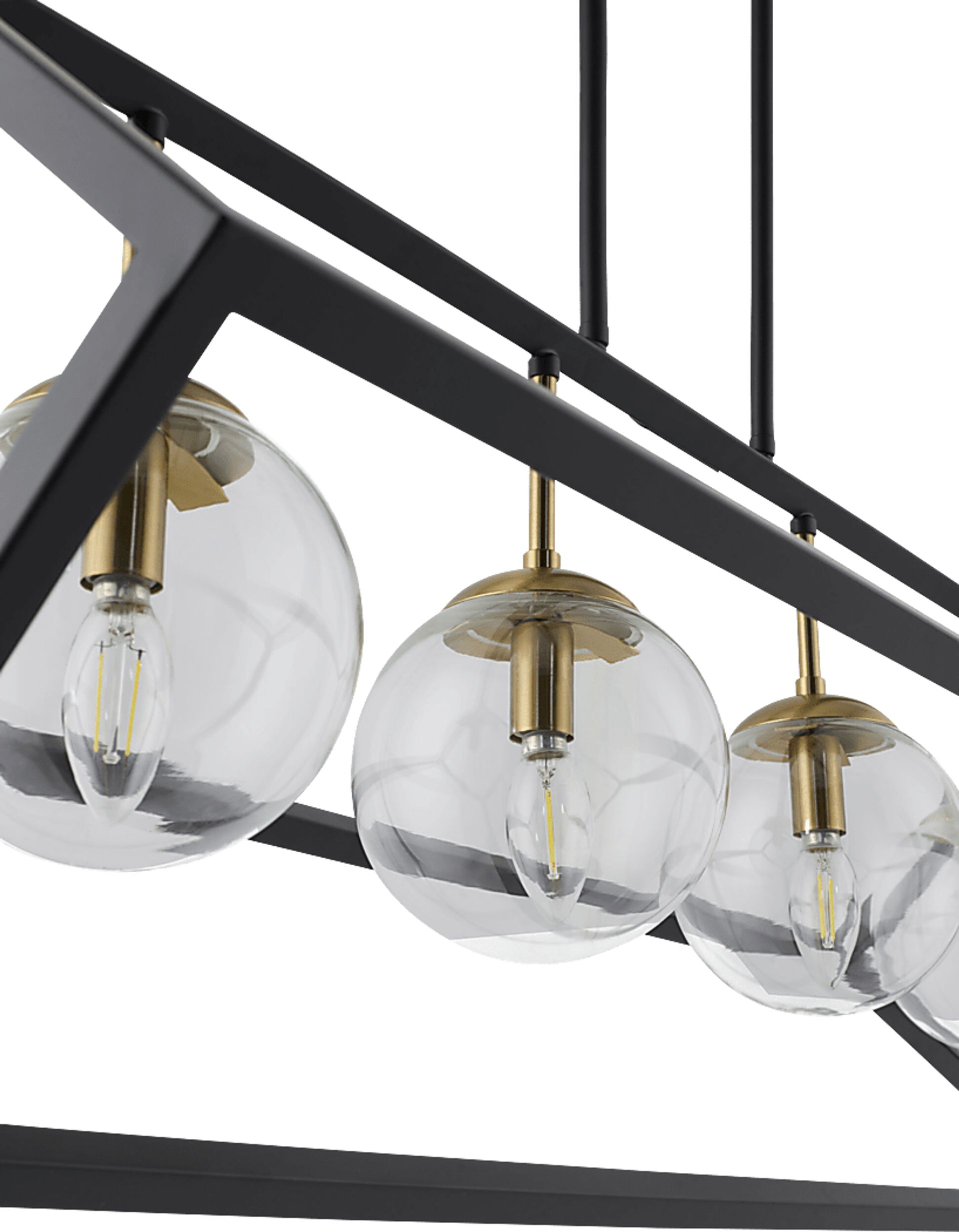 Fordale Moor Black Chandelier - Image 2