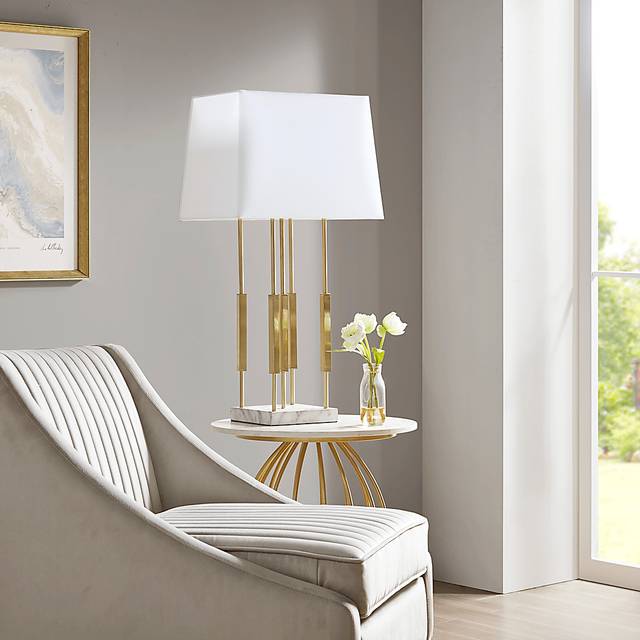 Forde Park Gold Lamp - Thumbnail - Image 2