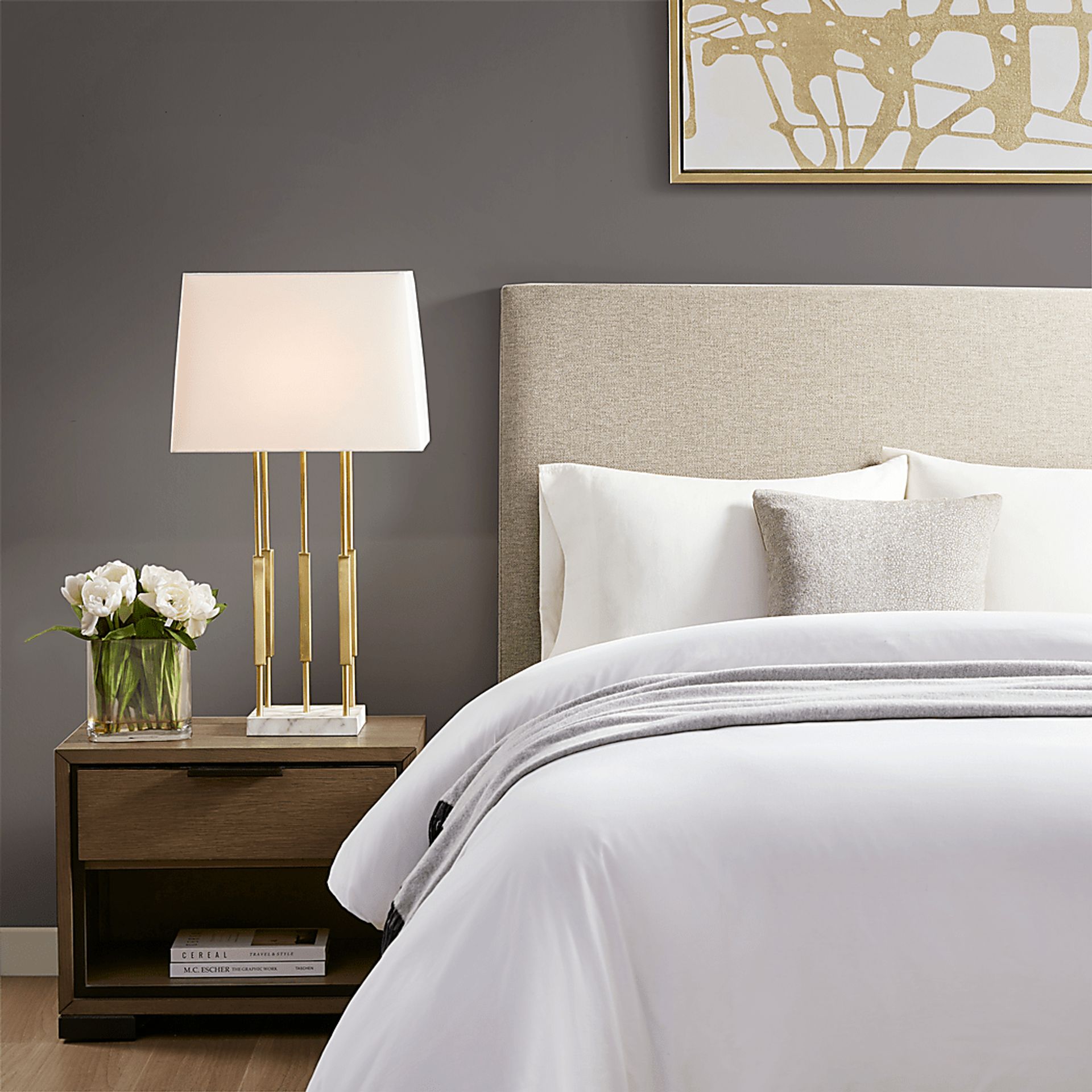 Forde Park Gold Lamp - Image 9
