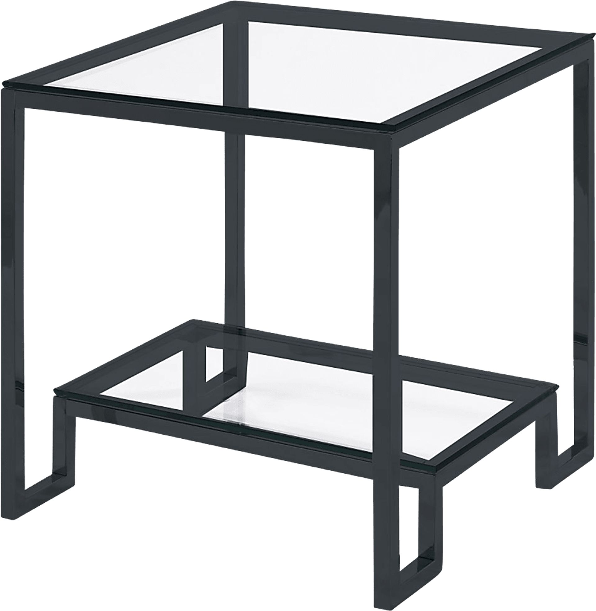 Fordman Black End Table - Image 1