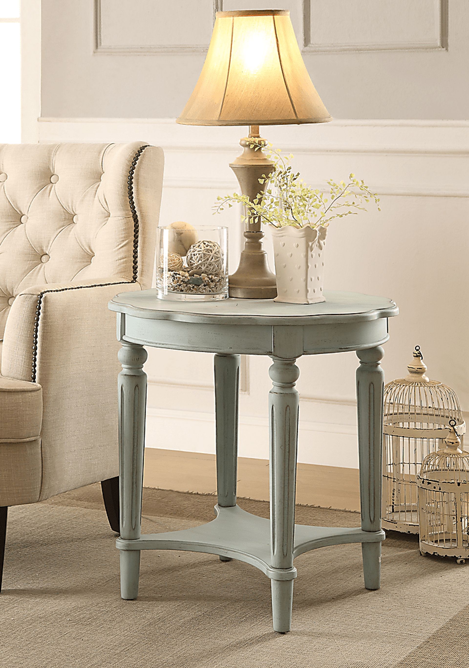 Fordon Green Accent Table - Image 2