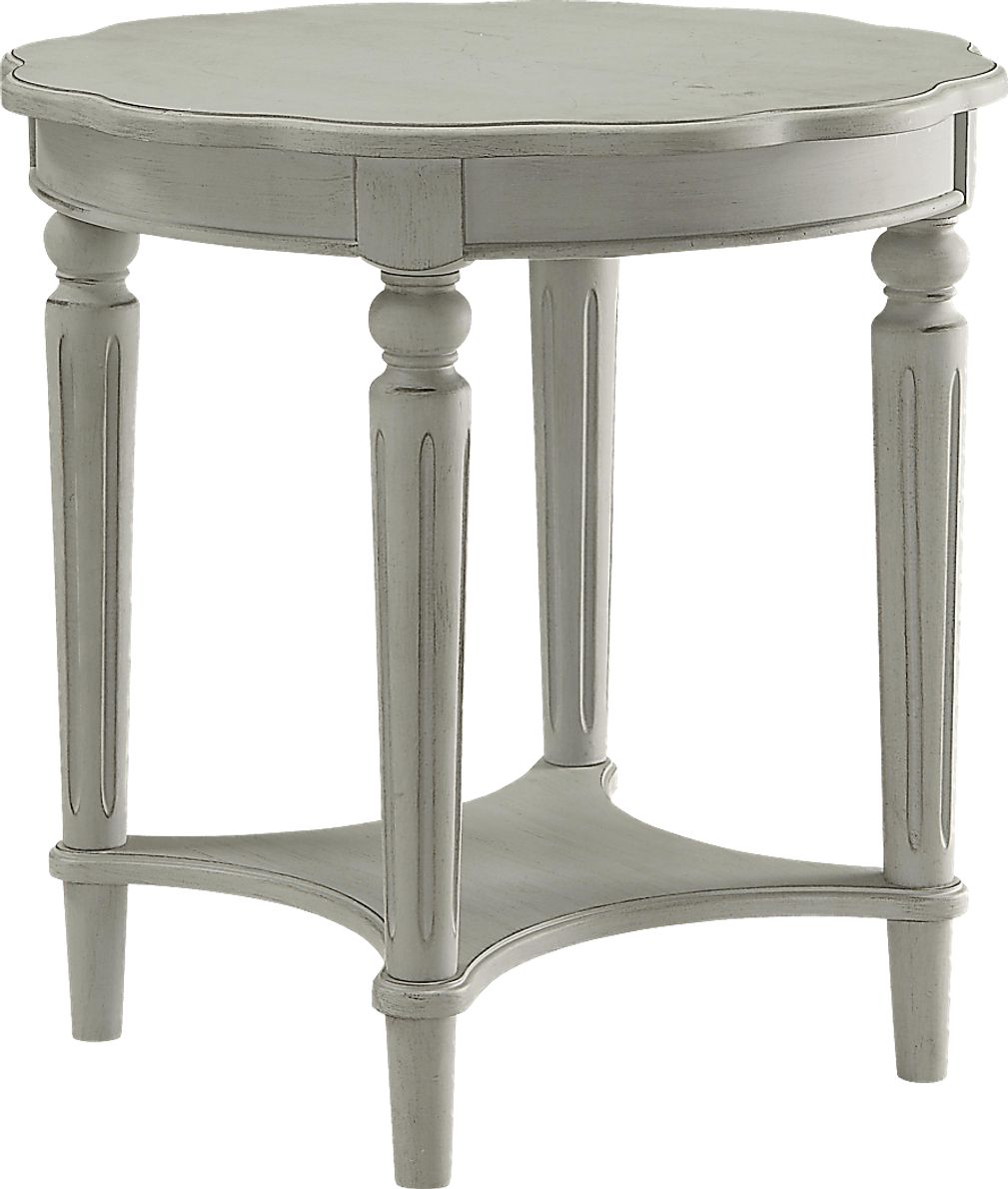 Fordon Light Gray Accent Table