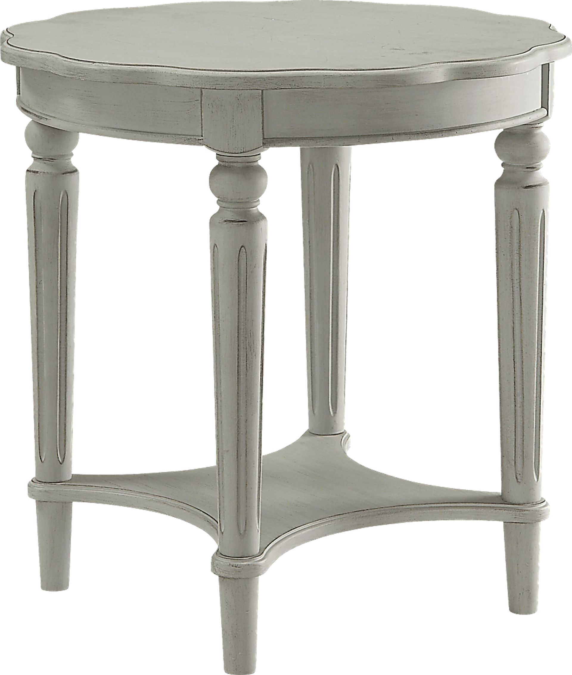 Fordon Light Gray Accent Table - Image 1