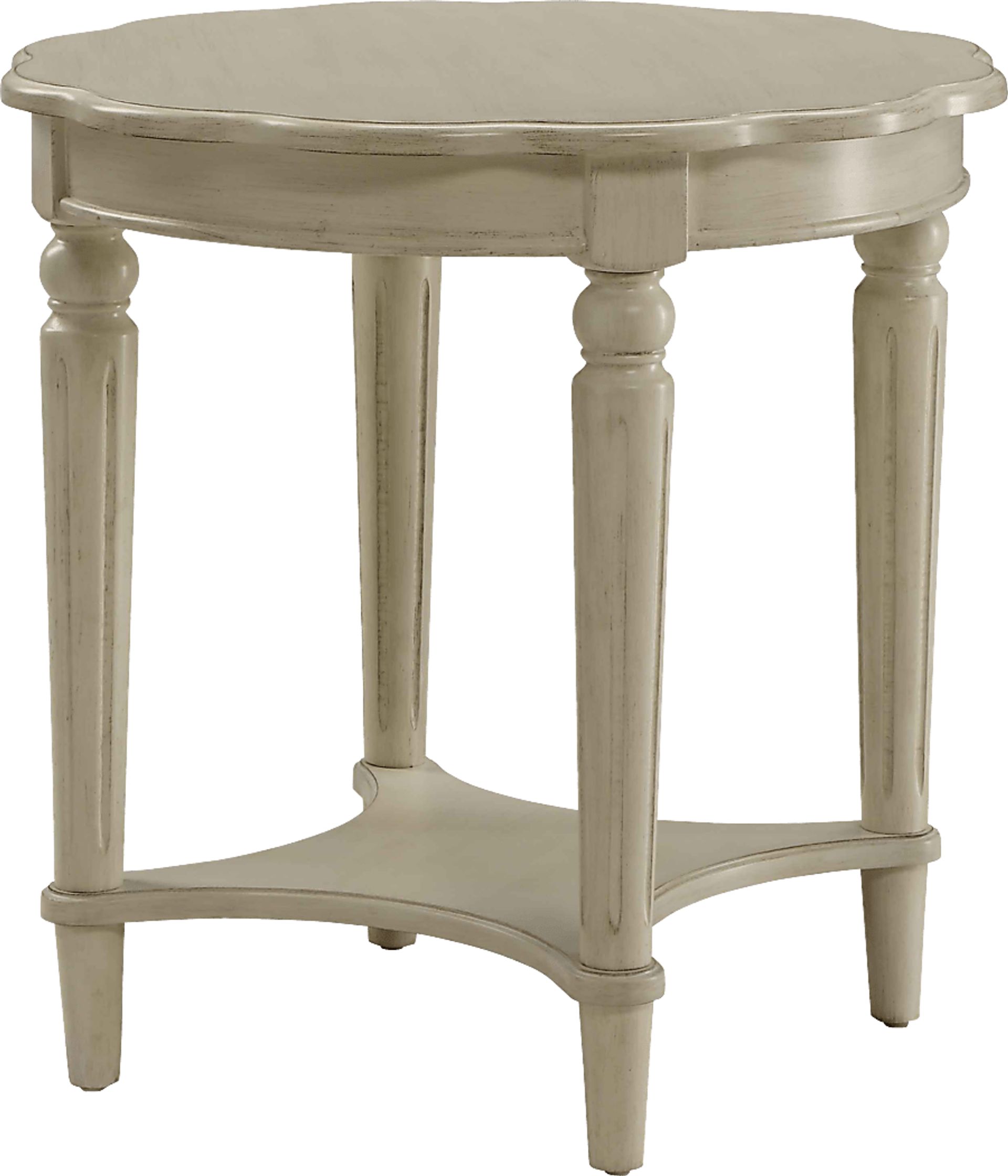Fordon White Accent Table - Image 1