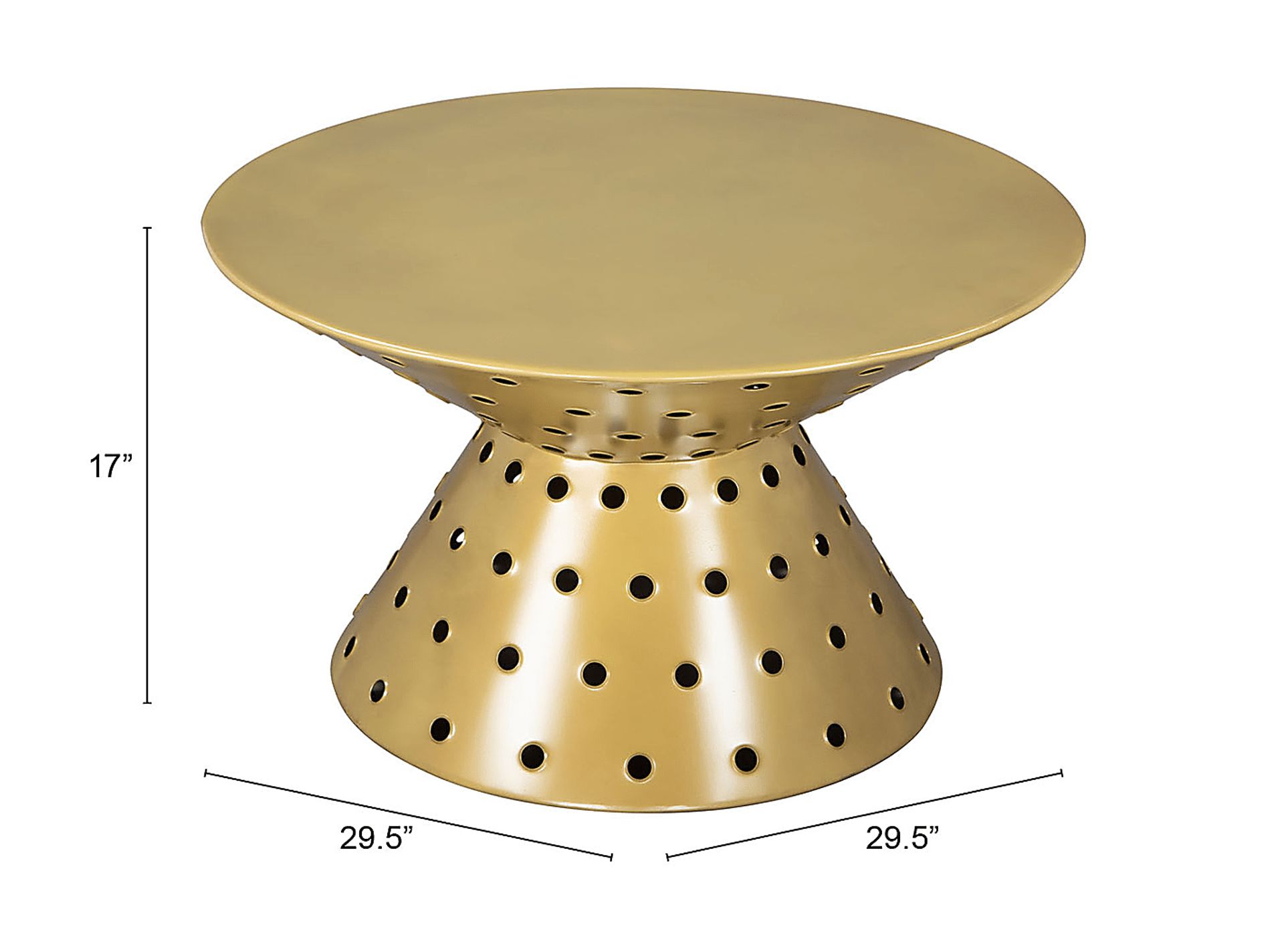 Foreland Gold Cocktail Table - Image 8