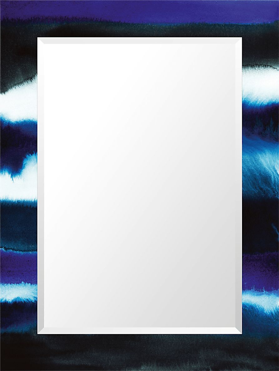 Foreson Blue Wall Mirror