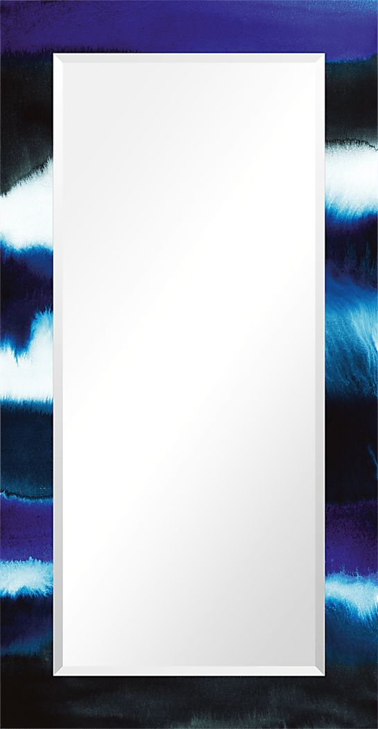 Foreson Blue Wall Mirror