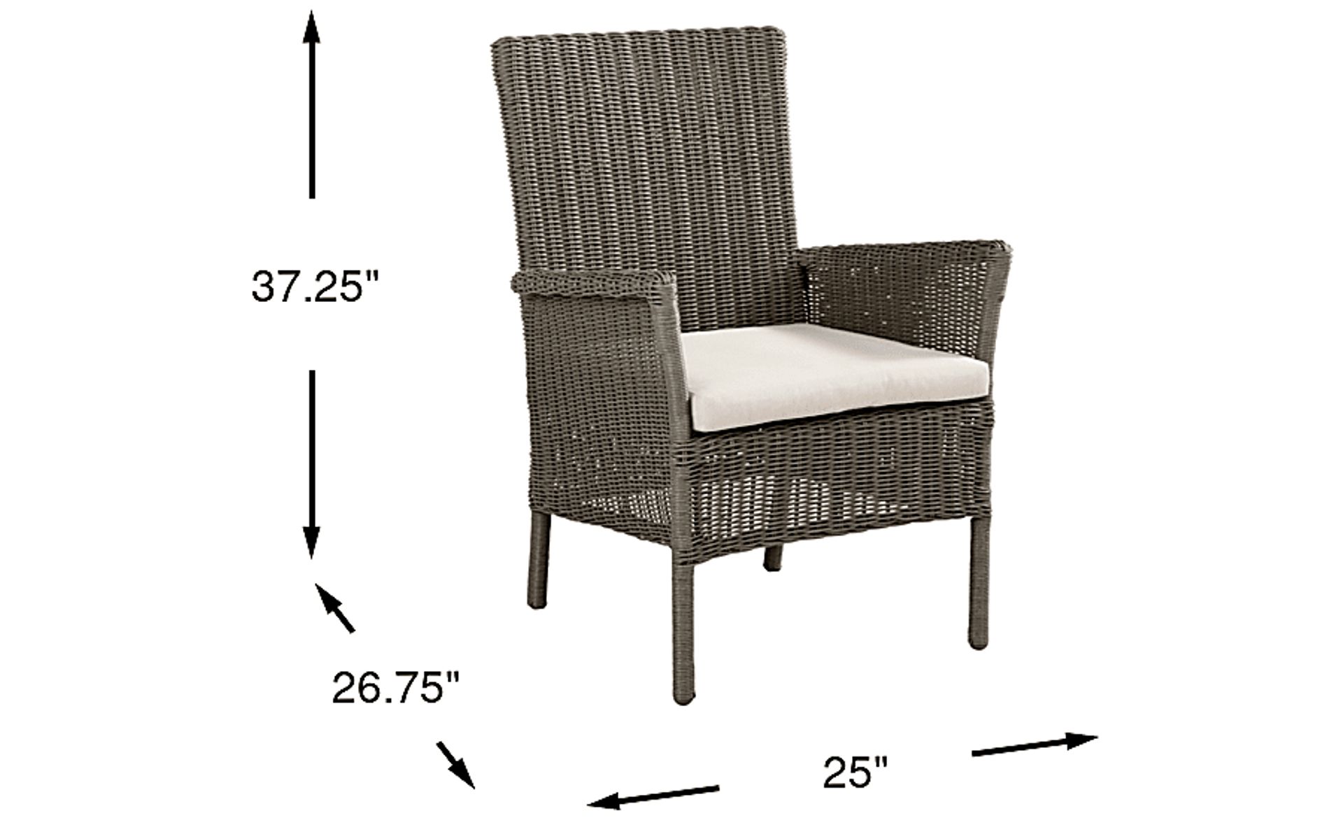 Dimension Image. Please refer to the Dimension Tab on this page for dimension details.