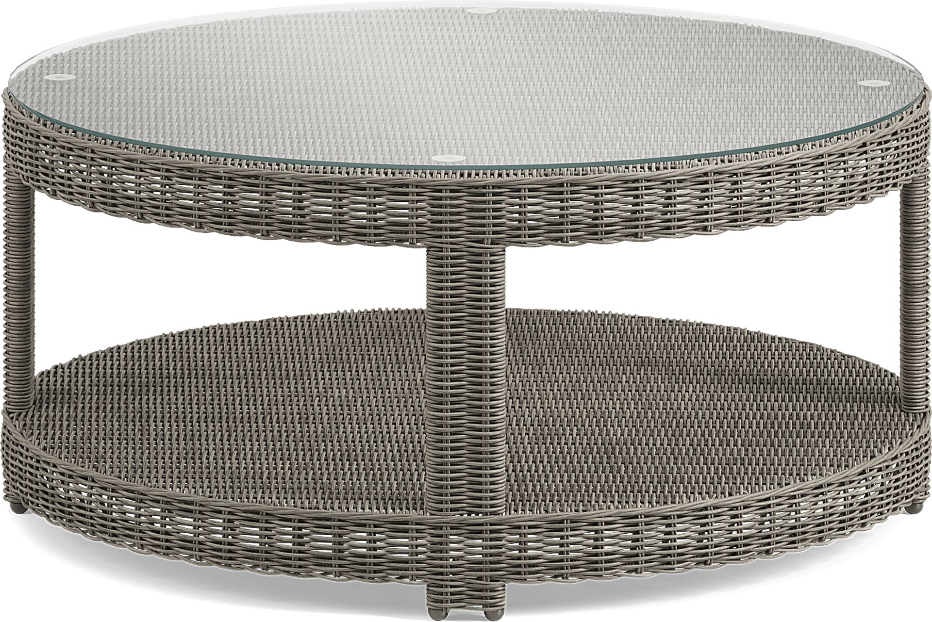 Forest Hills Gray Outdoor Cocktail Table - Image 2