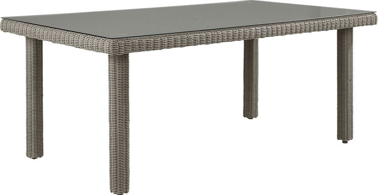 Forest Hills Gray Outdoor Dining Table