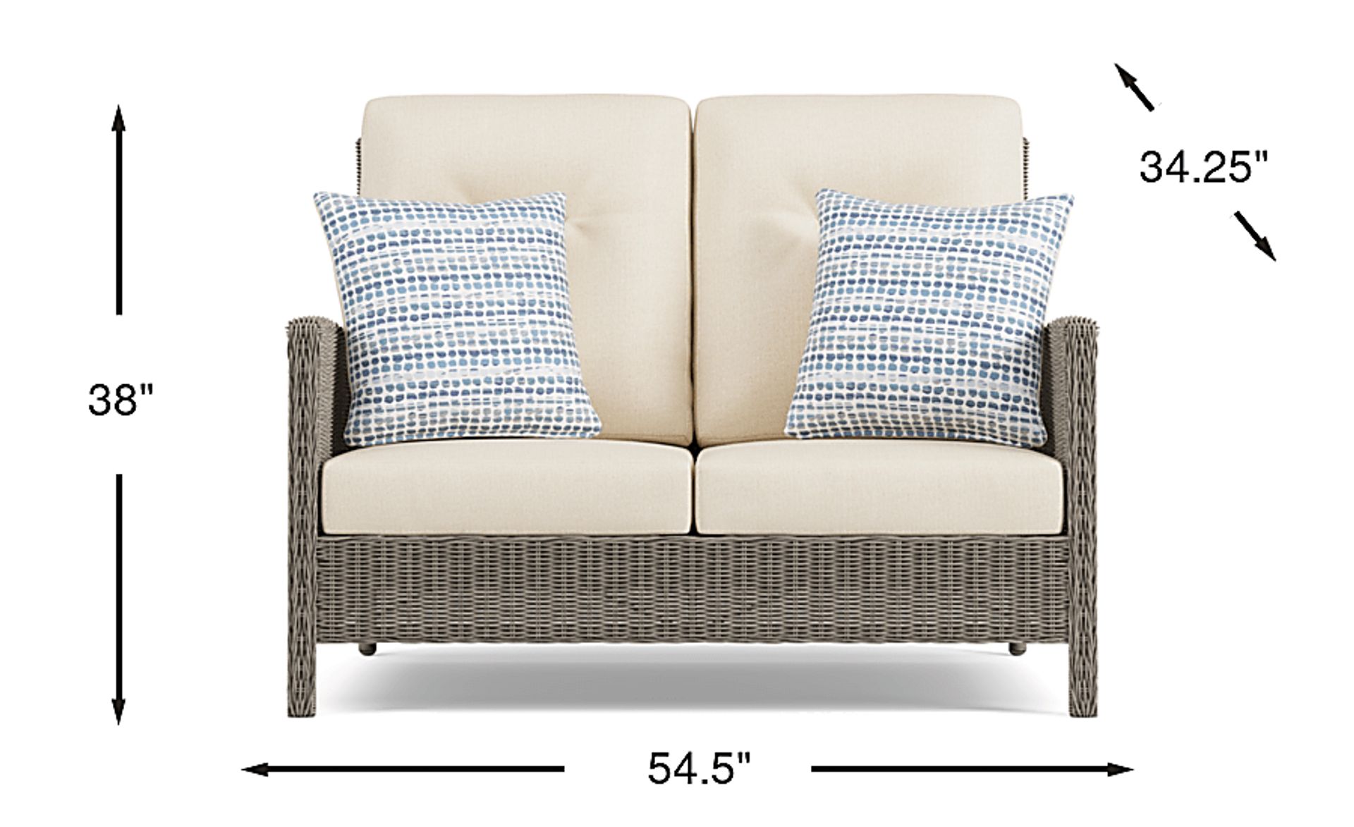 Dimension Image. Please refer to the Dimension Tab on this page for dimension details.