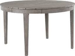 round wood dining table
