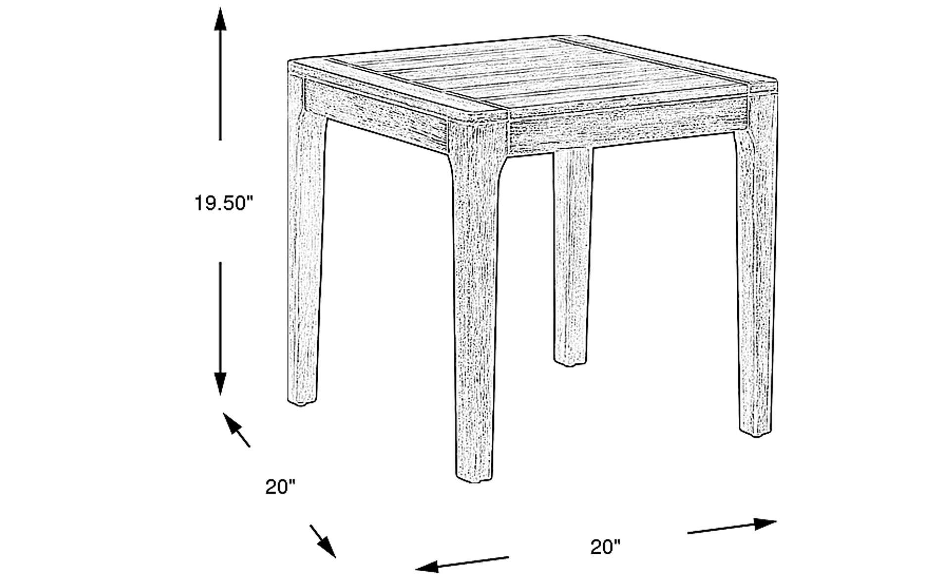Dimension Image. Please refer to the Dimension Tab on this page for dimension details.