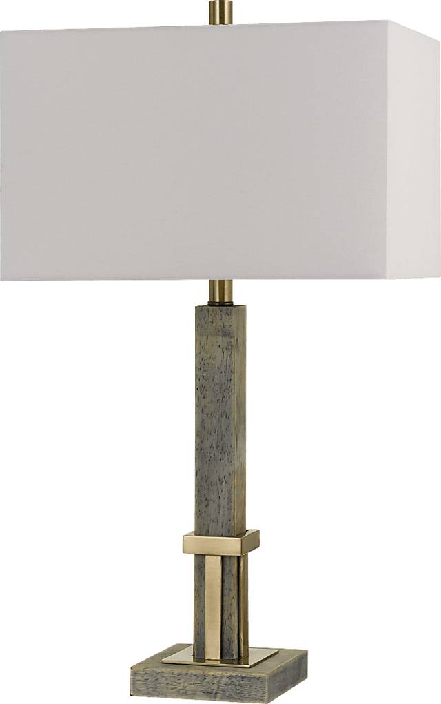 Forest Shade Brass Lamp - Thumbnail - Image 1