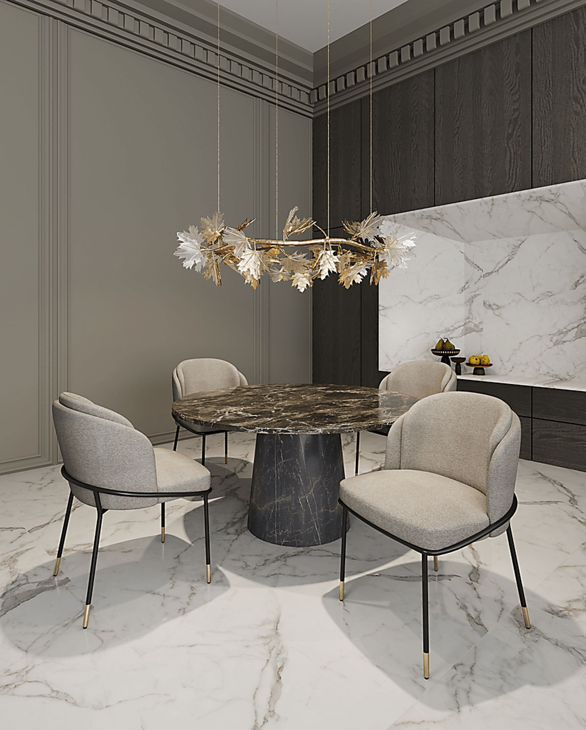 Forestair Beige Side Chair - Image 2