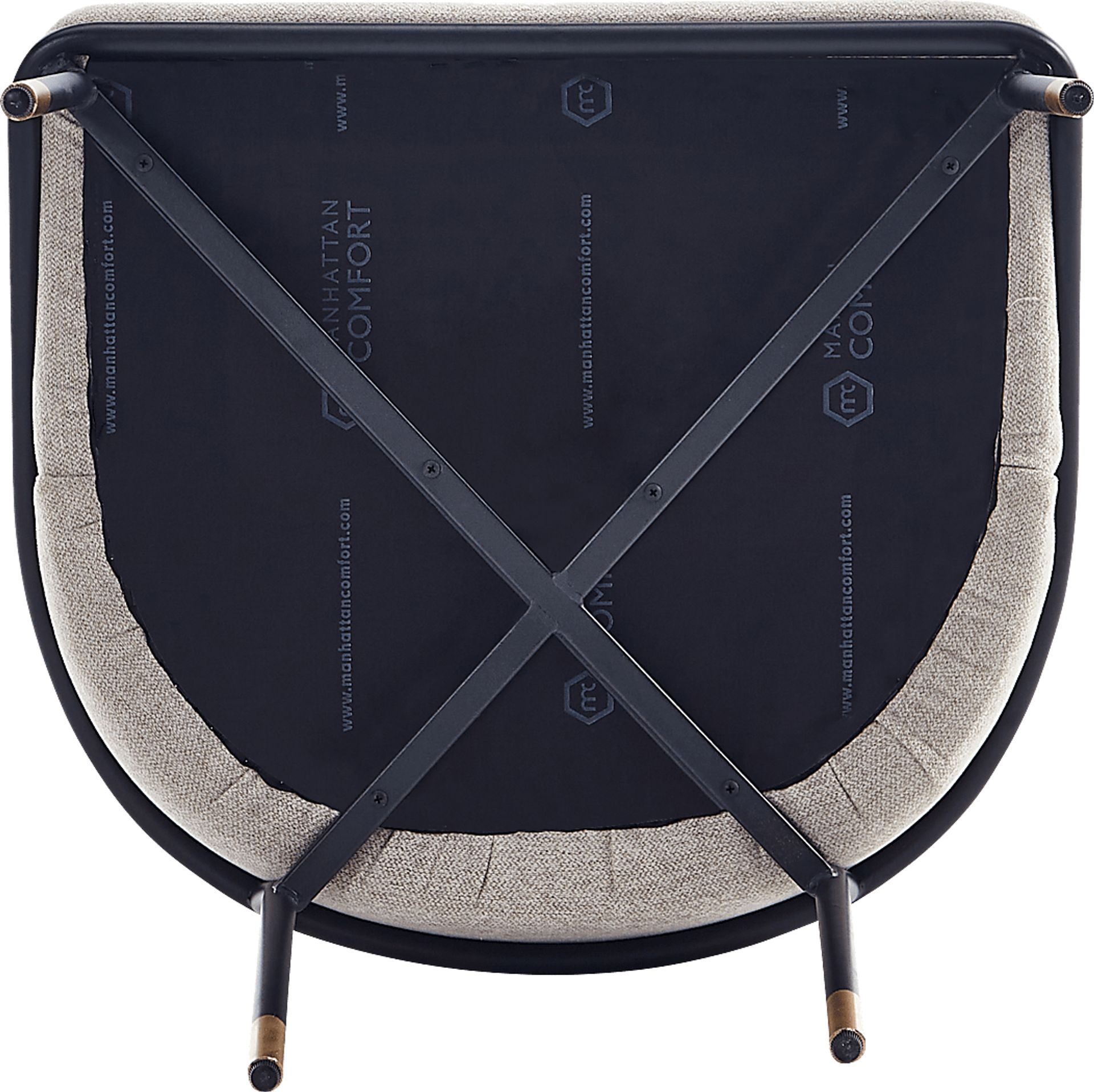 Forestair Beige Side Chair - Image 6