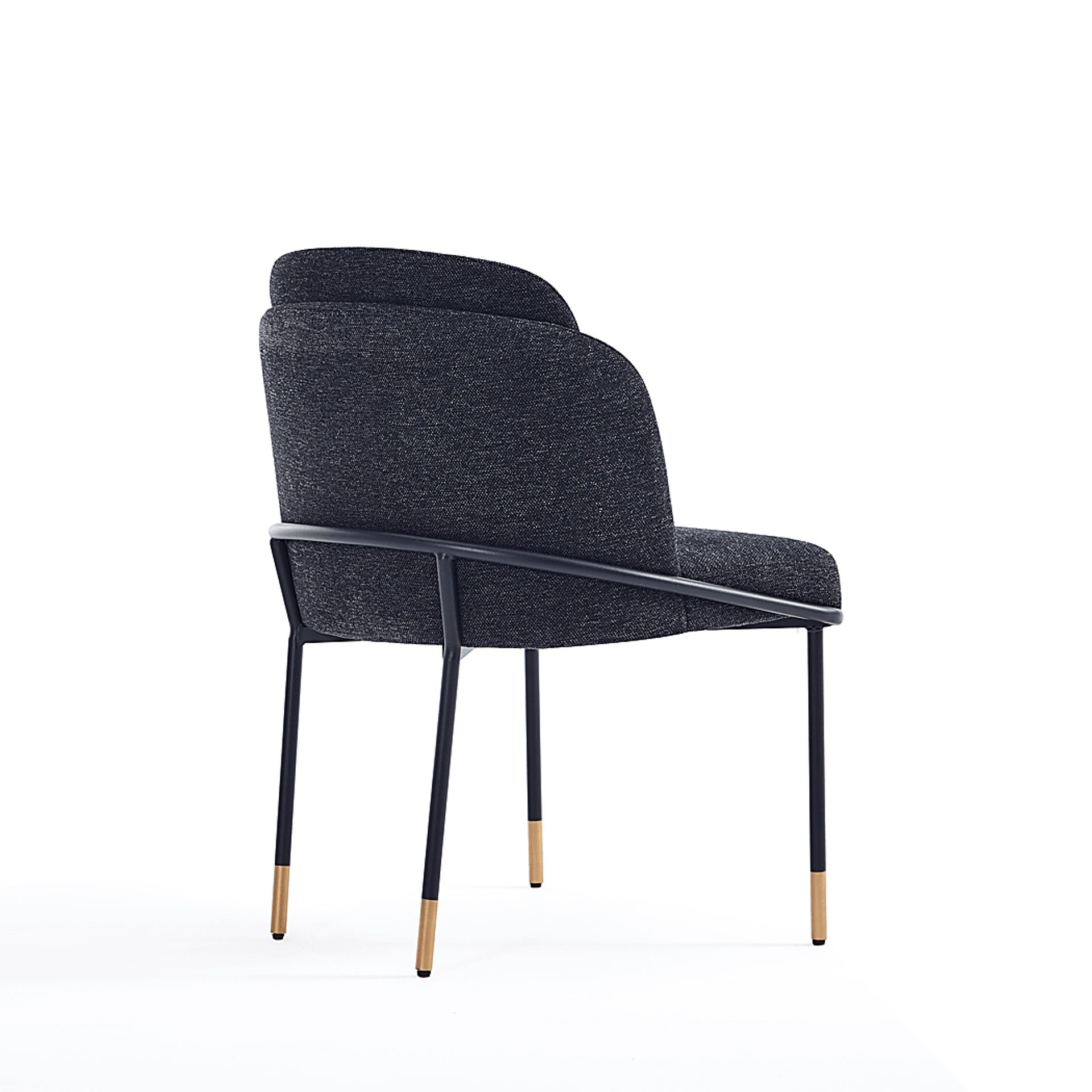 Forestair Black Side Chair - Image 9