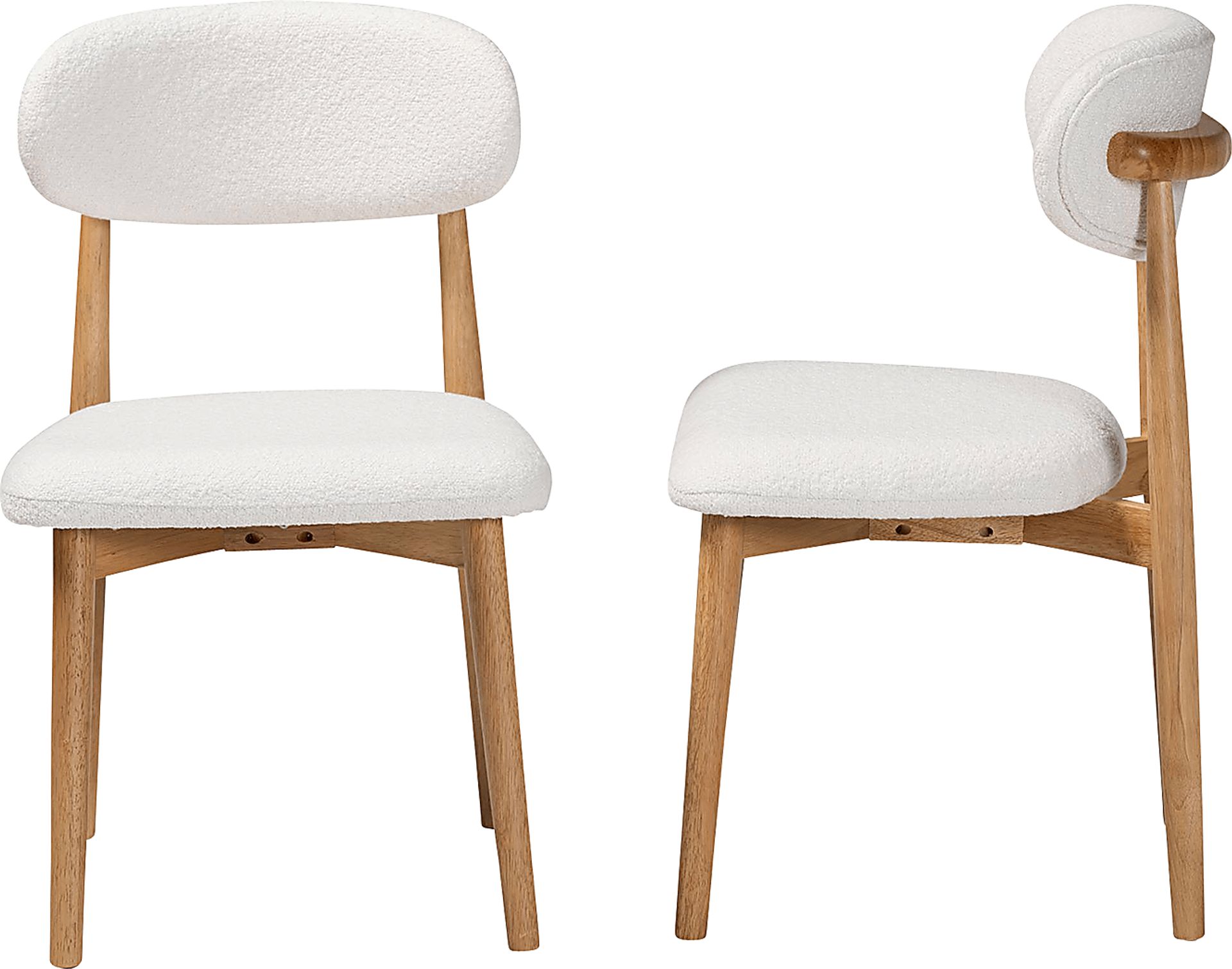Forestics White Dining Chair, Set of 2 - Image 6