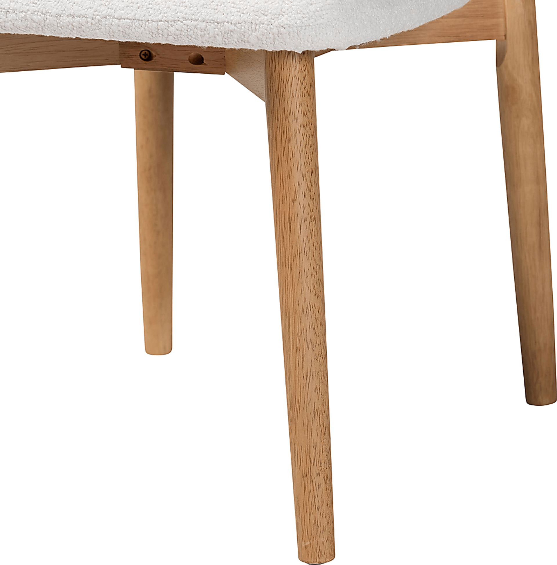 Forestics White Dining Chair, Set of 2 - Image 7