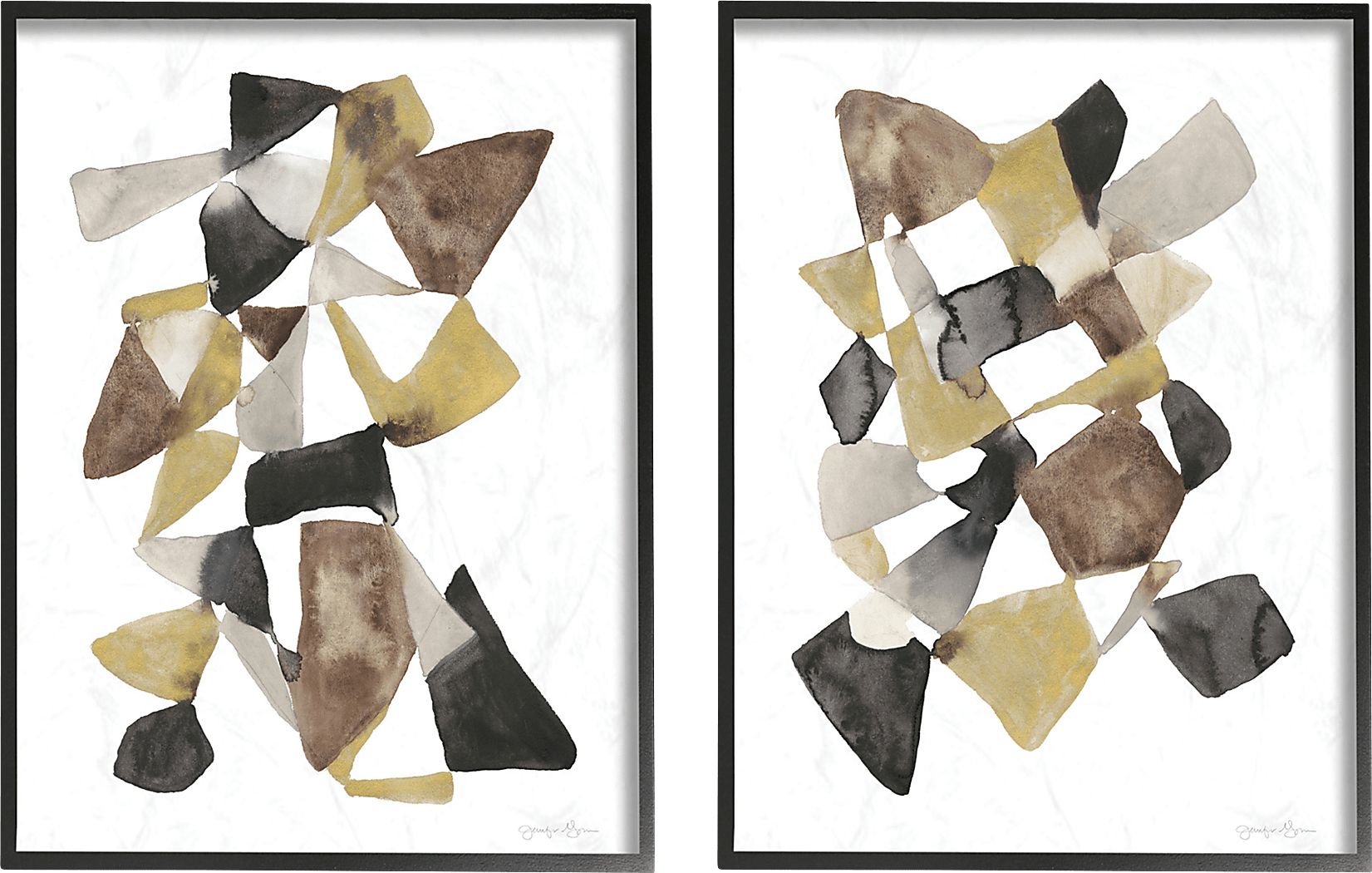 Forgotten Thoughts Set of 2 Artwork