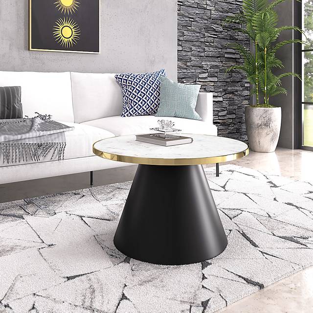 Forkaer White Cocktail Table - Thumbnail - Image 2