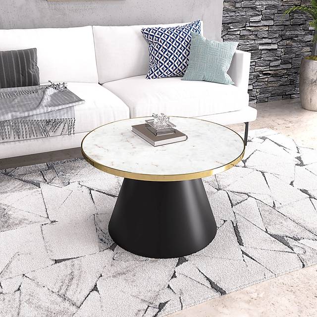 Forkaer White Cocktail Table - Thumbnail - Image 8